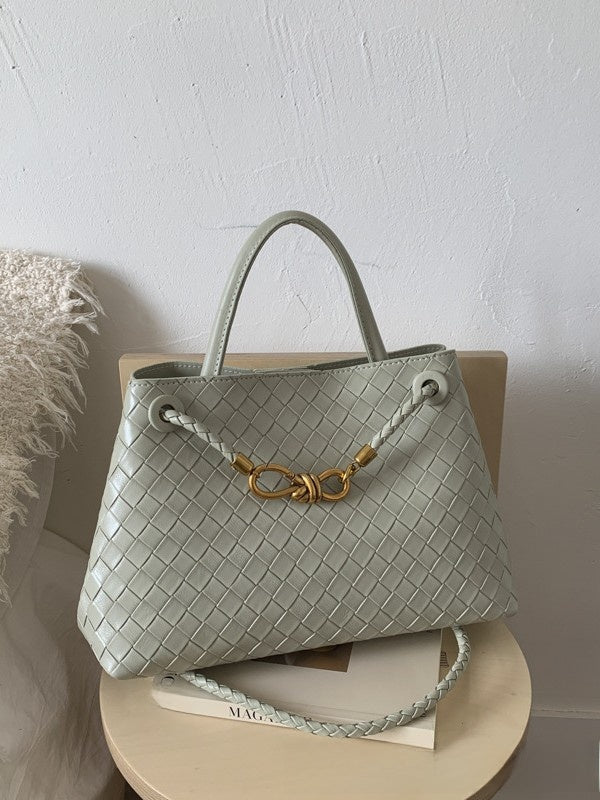 Casual Knitted Tote Bag
