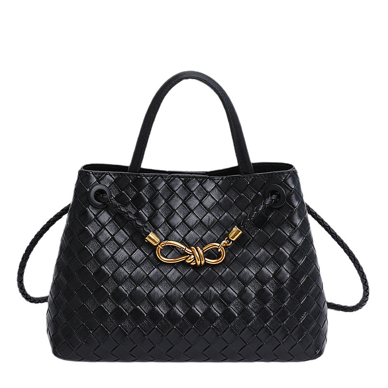 Casual Knitted Tote Bag
