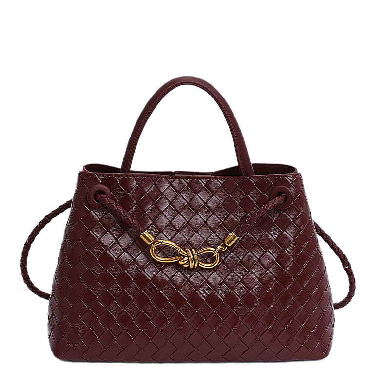 Casual Knitted Tote Bag