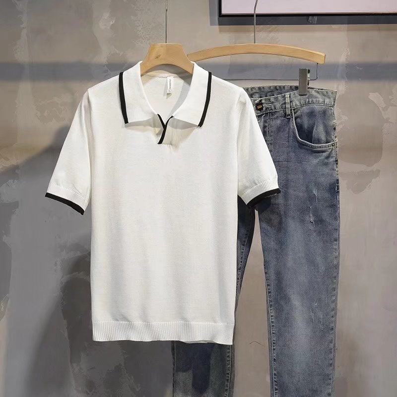 Casual Lapel Polo Shirt