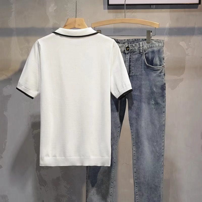 Casual Lapel Polo Shirt