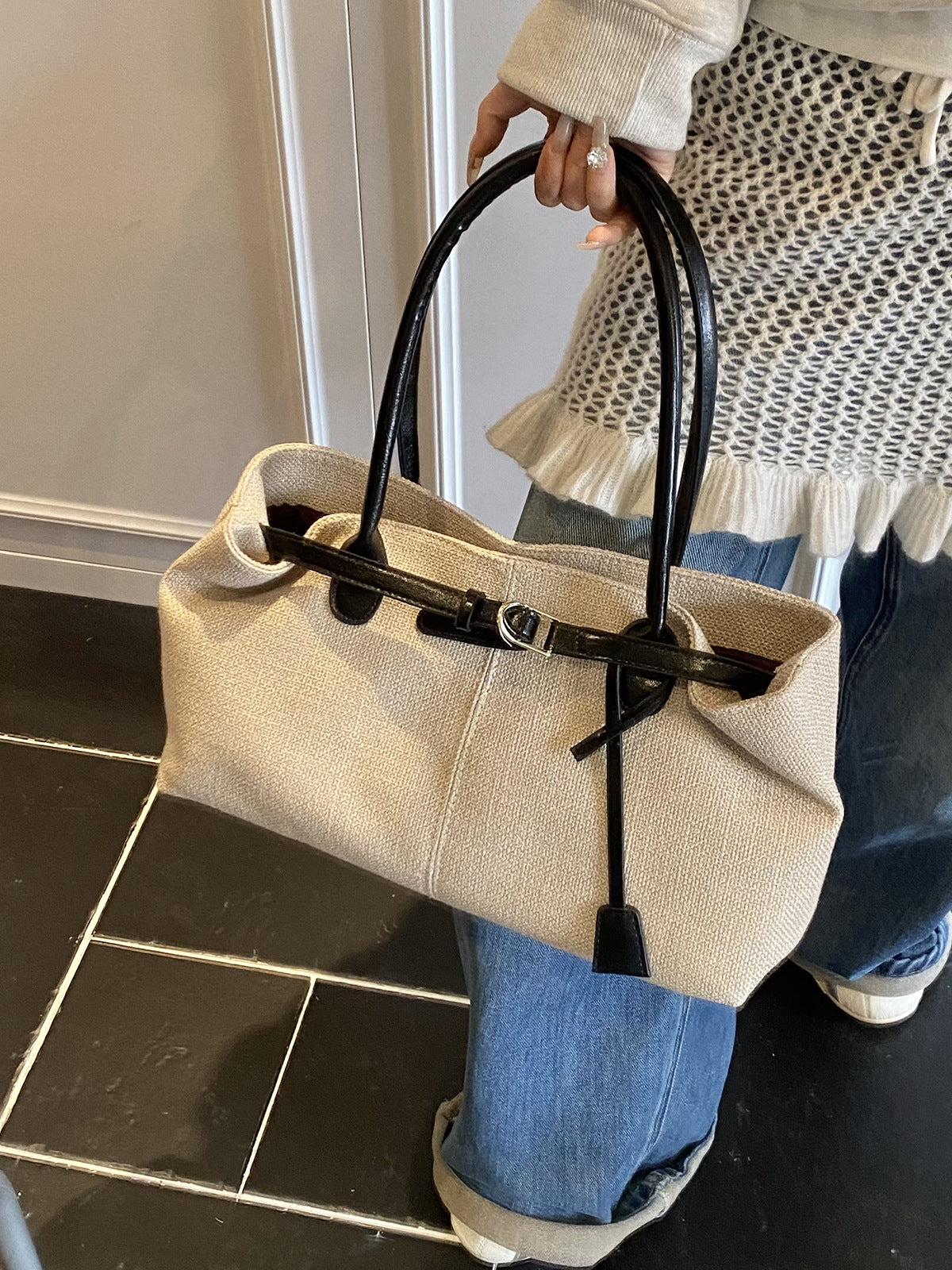 Casual Large-Capacity Canvas Bag