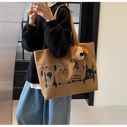 Casual Large Capacity Canvas Bag
