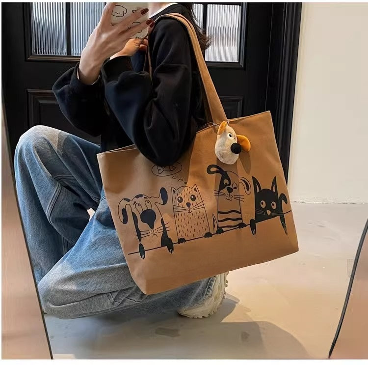 Casual Large Capacity Canvas Bag