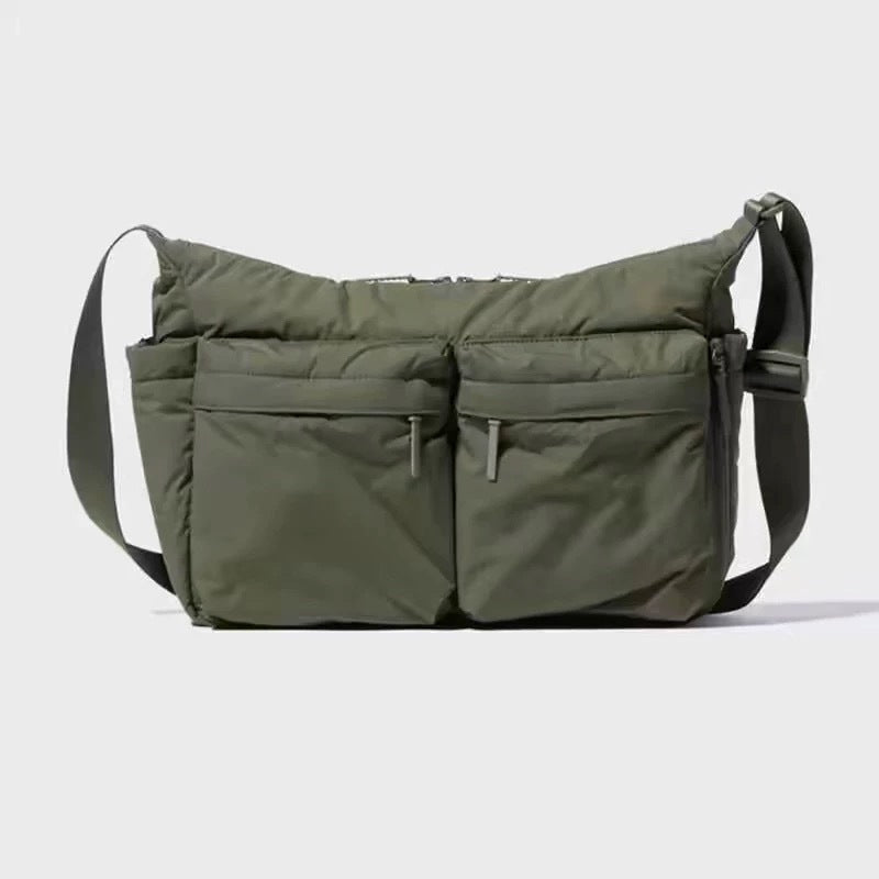 Casual Large Capacity Nylon Crossbody Bag