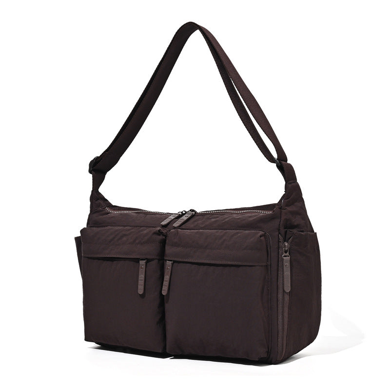 Casual Large Capacity Nylon Crossbody Bag