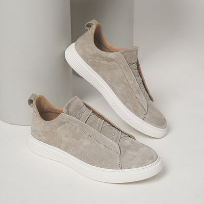 Casual leather loafers