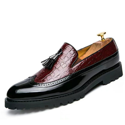 Casual leather shoes
