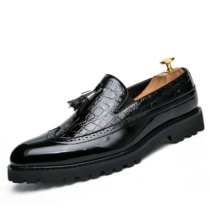 Casual leather shoes