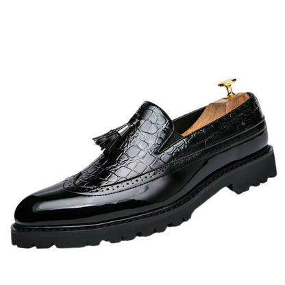 Casual leather shoes