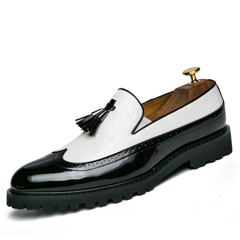 Casual leather shoes