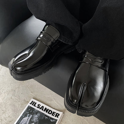 Casual leather shoes