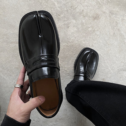 Casual leather shoes