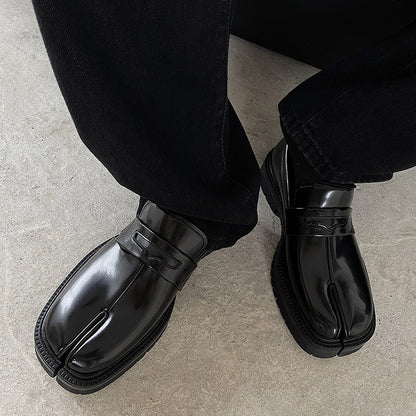 Casual leather shoes