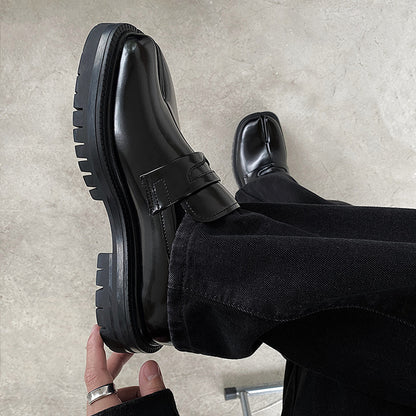 Casual leather shoes