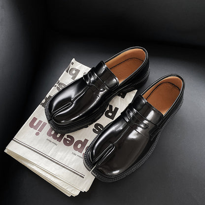 Casual leather shoes