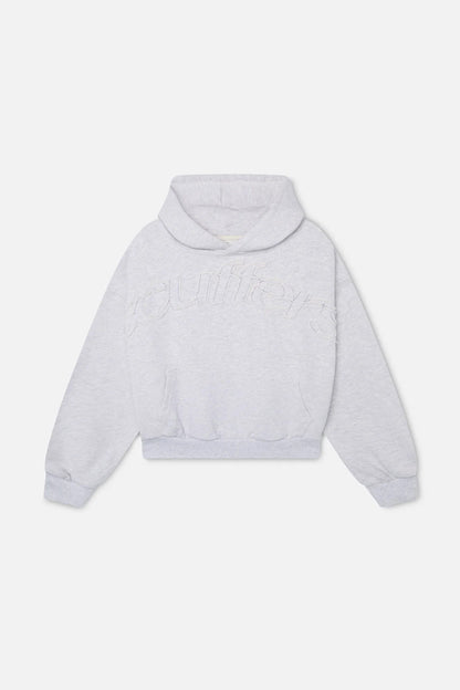 Casual Letter Print Hooded Sweatshirt
