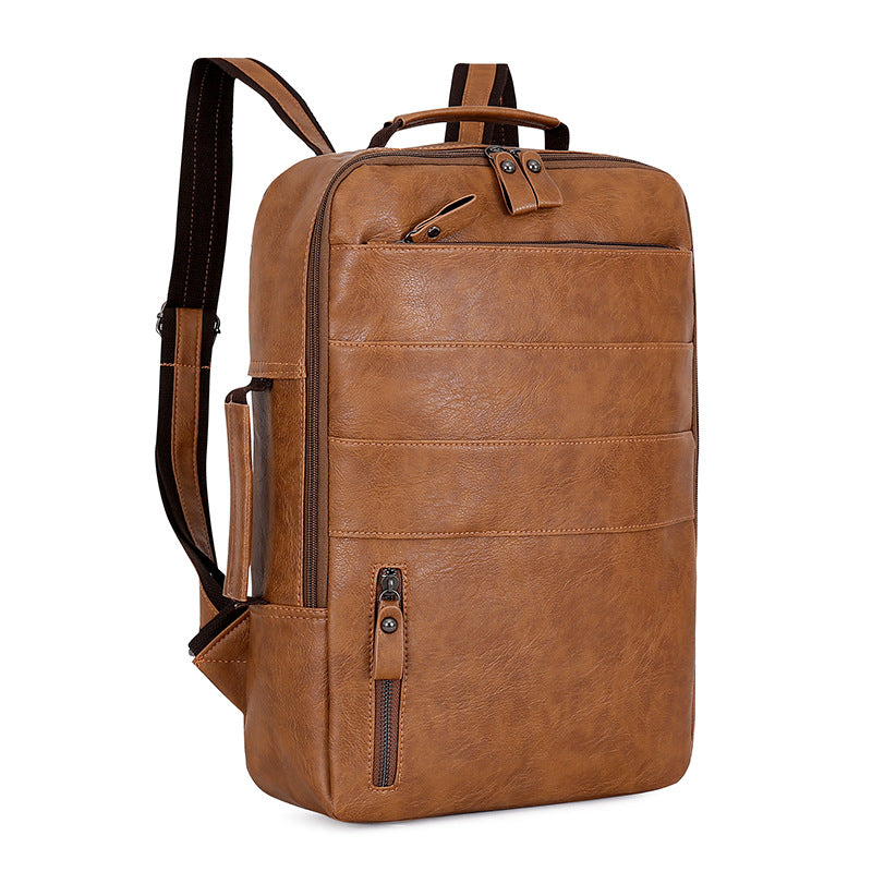 Casual Lightweight PU Backpack