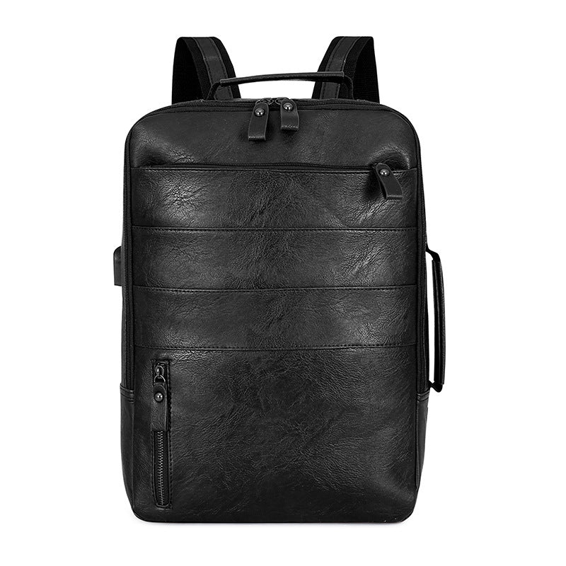 Casual Lightweight PU Backpack