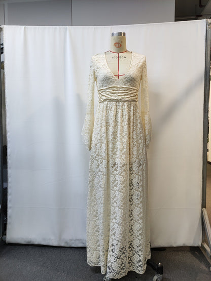 Casual Long-Sleeved Dress