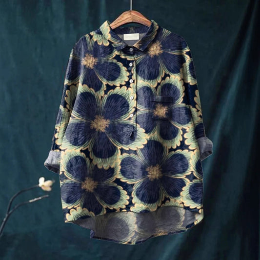 Casual long-sleeved shirt
