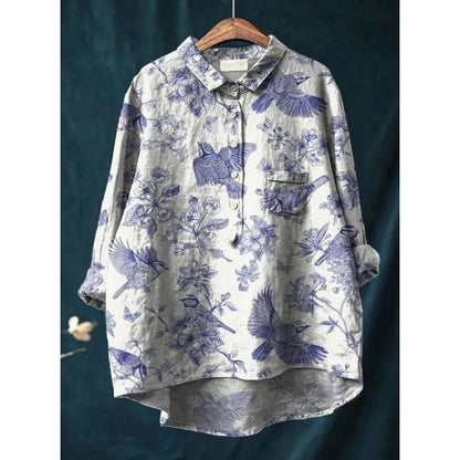 Casual long-sleeved shirt