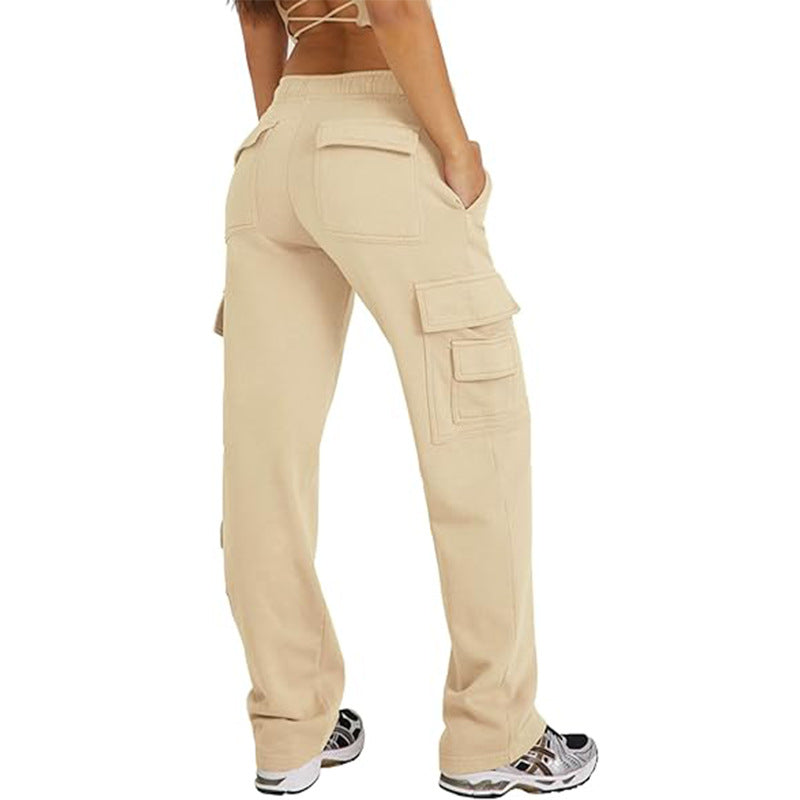 Casual Loose Fit Multi-pocket Cargo Pants