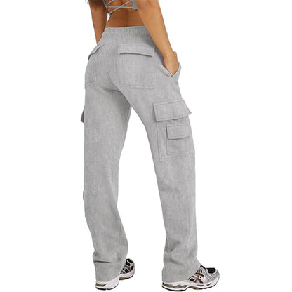 Casual Loose Fit Multi-pocket Cargo Pants