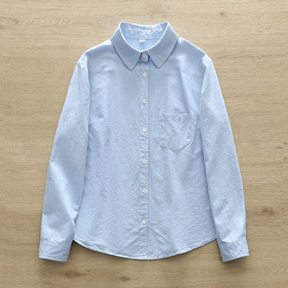 Casual Loose Fit Oxford Shirt