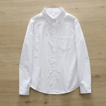 Casual Loose Fit Oxford Shirt