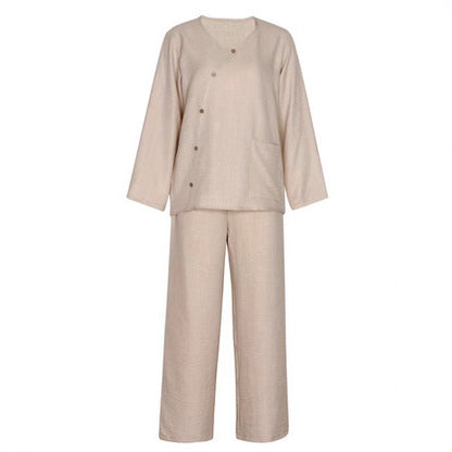 Casual Loose Long Pants Thin Top and Pants Set