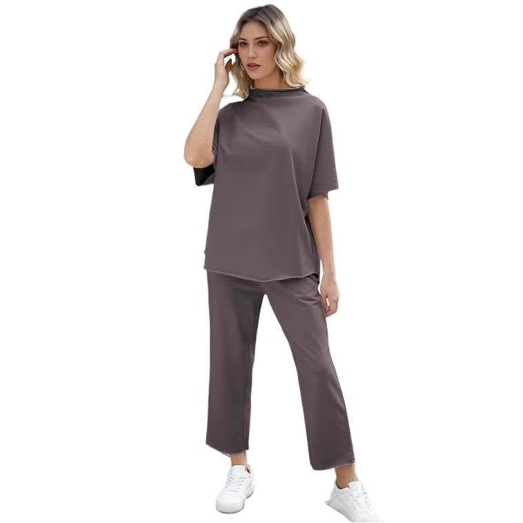 Casual loose pullover suit