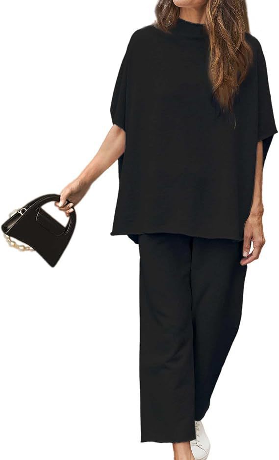 Casual loose pullover suit
