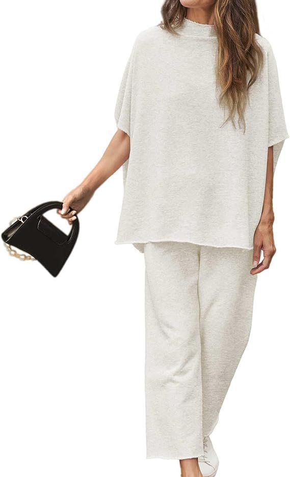 Casual loose pullover suit