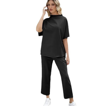 Casual loose pullover suit