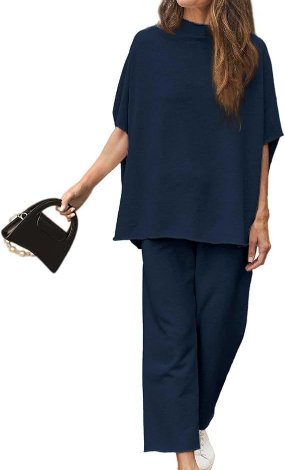 Casual loose pullover suit