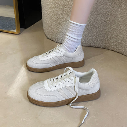 Casual Low Top Laced Sneakers