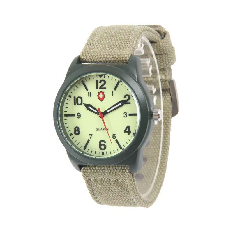 Casual Men's Quartz Watch with Nylon Strap