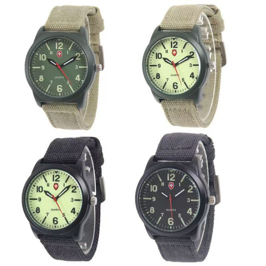 Casual Men's Quartz Watch with Nylon Strap