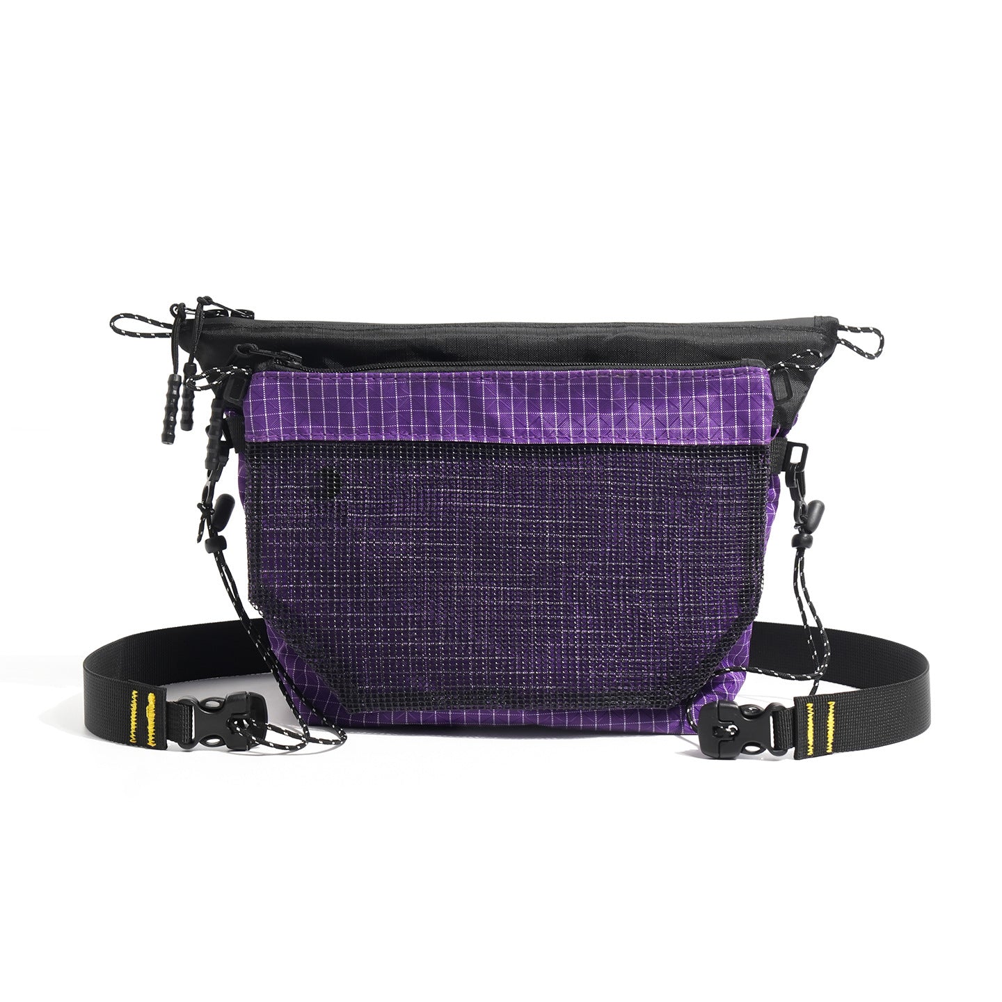 Casual Messenger Bag with Flap Closure