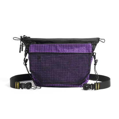 Casual Messenger Bag with Flap Closure