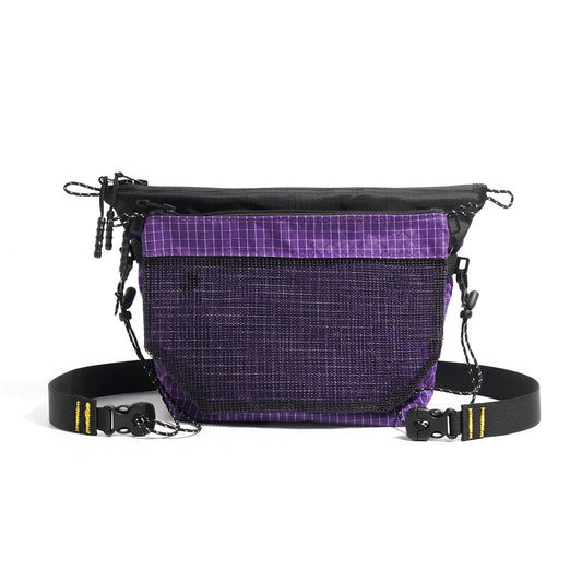 Casual Messenger Bag with Flap Closure