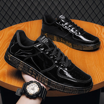 Casual Metallic Board Shoes