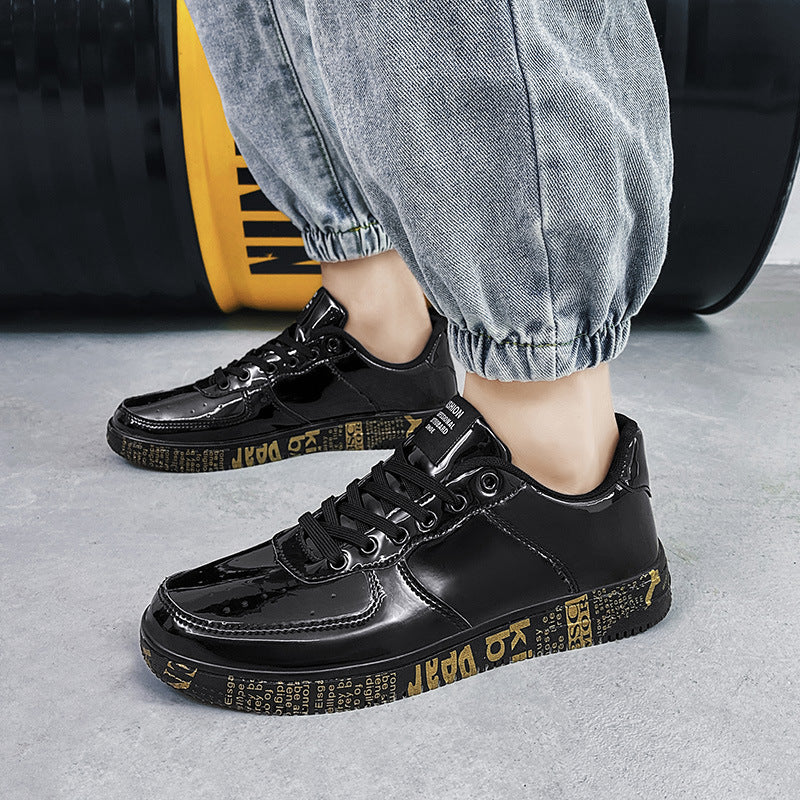 Casual Metallic Board Shoes
