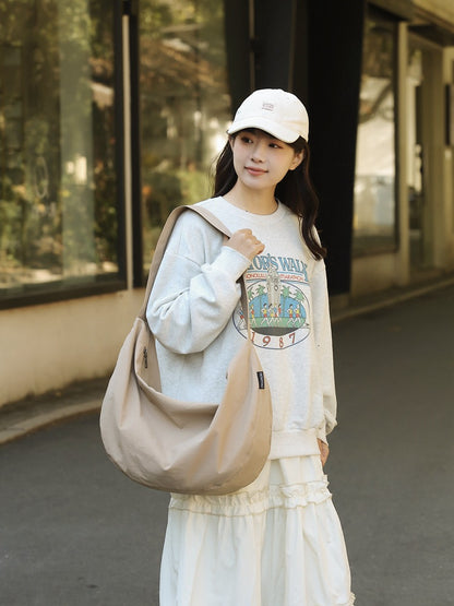 Casual Nylon Messenger Bag