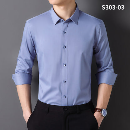 Casual plain-colored shirt