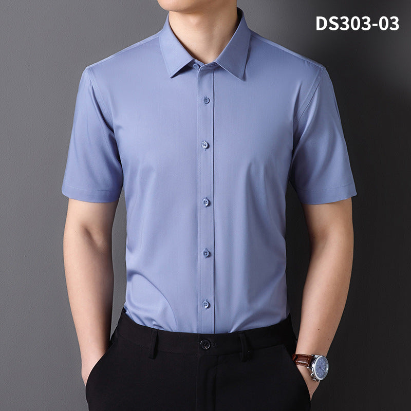 Casual plain-colored shirt
