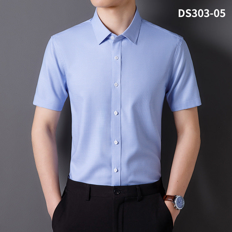 Casual plain-colored shirt