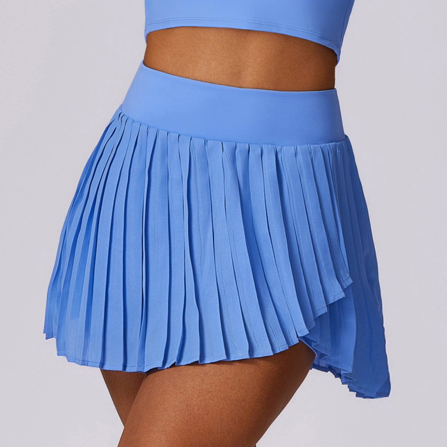 Casual Pleated Skirt