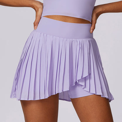 Casual Pleated Skirt